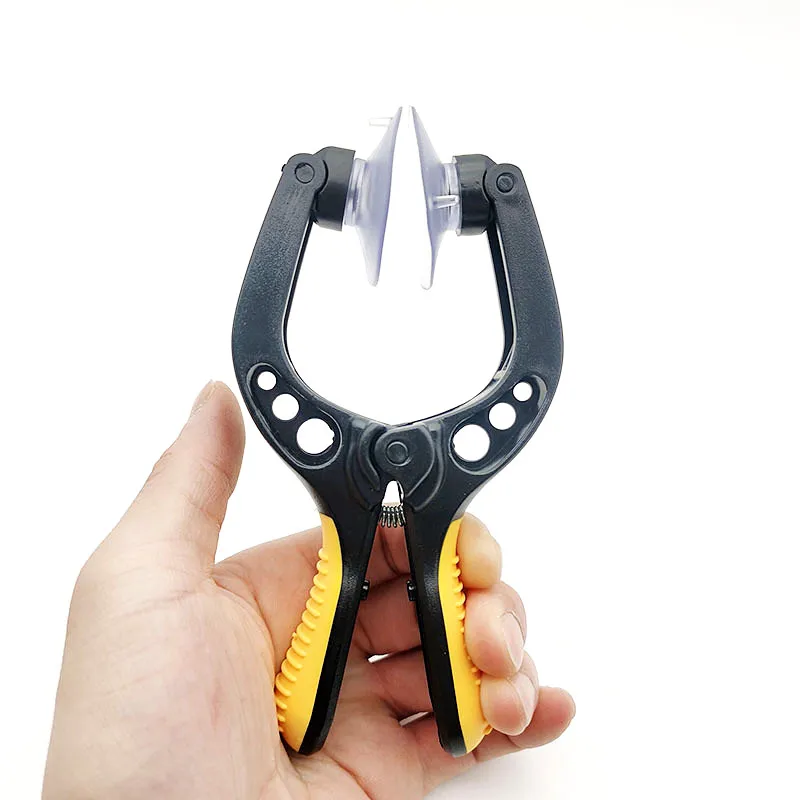 Suction Cup Open Tool Anti Skid Mobile Phone LCD Screen Double Separation Clamp Plier Opener Opening Repair Hand Tools