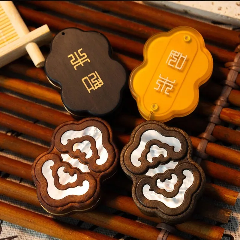 RUMU EDC YUNXI Fidget Slider Mother of Pearl Material Antistress Fidget Toys for Adult