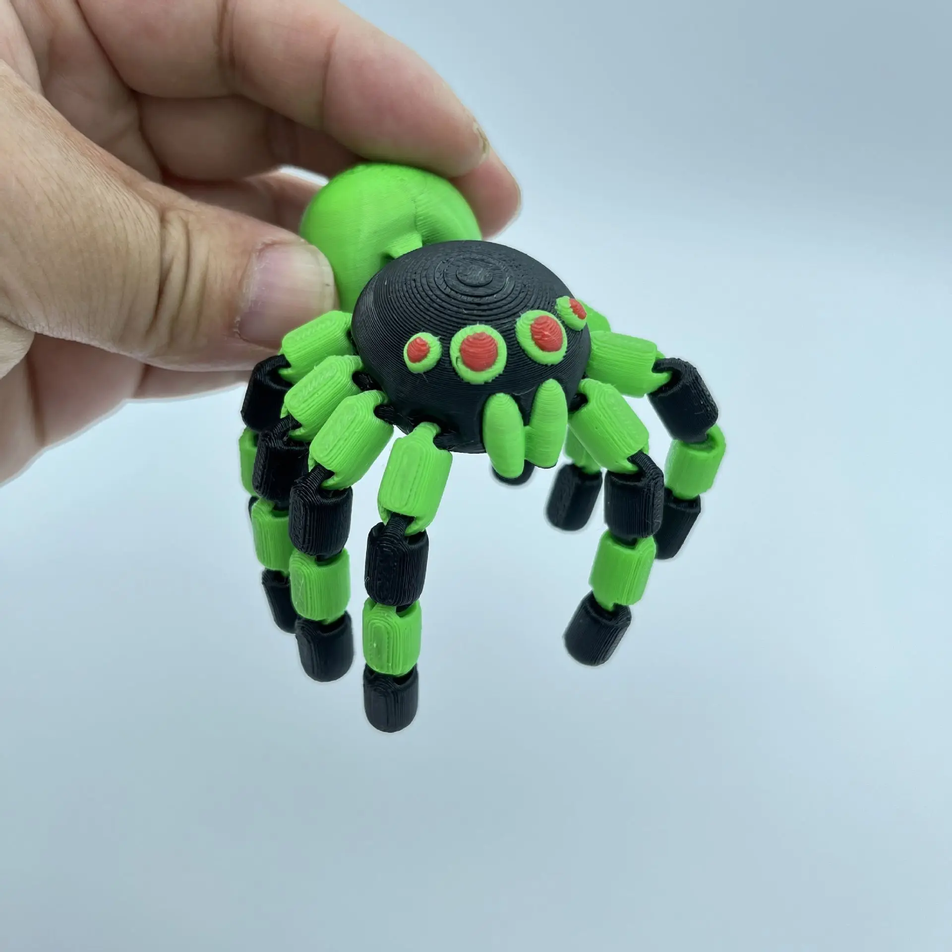 

3D Printed Spider Creative Movable Animal Spider Figurines Fidget Toys 3D Printed Toys Home Decor Desktop Ornament for Gifts