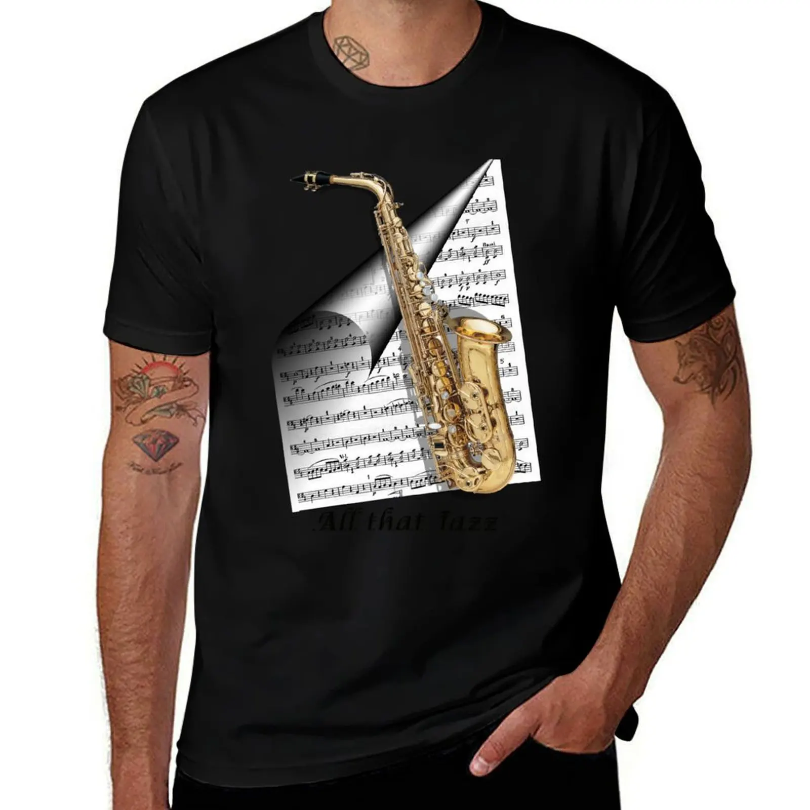 

All That Jazz T-Shirt Funny t-shirts oversized aesthetic clothes men t shirt