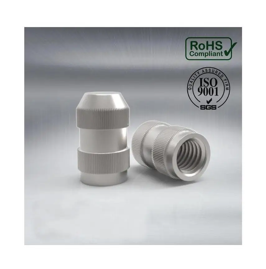 DIN 16903-S Closed Insert Nuts for Plastics Mouldings - Round Without Shoulder - Type S