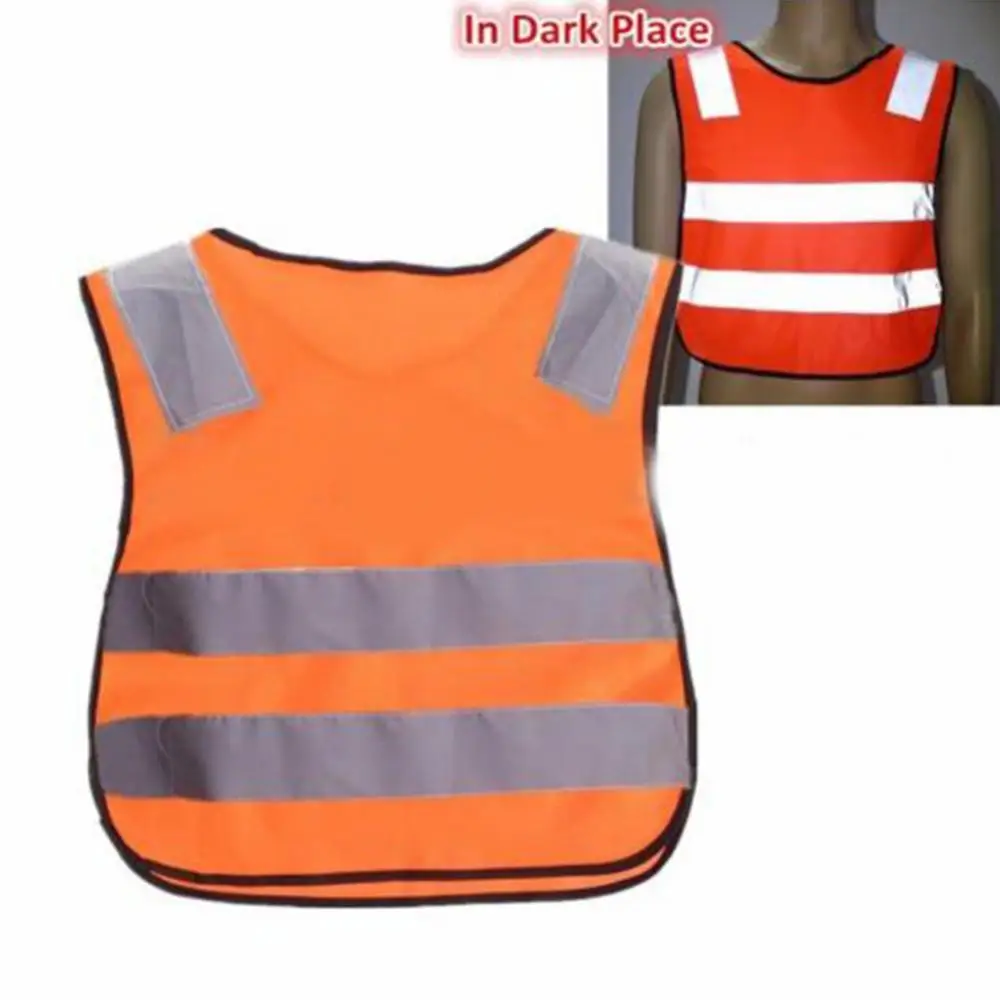 Reflective Vest Children Sanitation Worker Working Clothes Children Cycling Sports Reflective Safety Reflective Jacket Vest