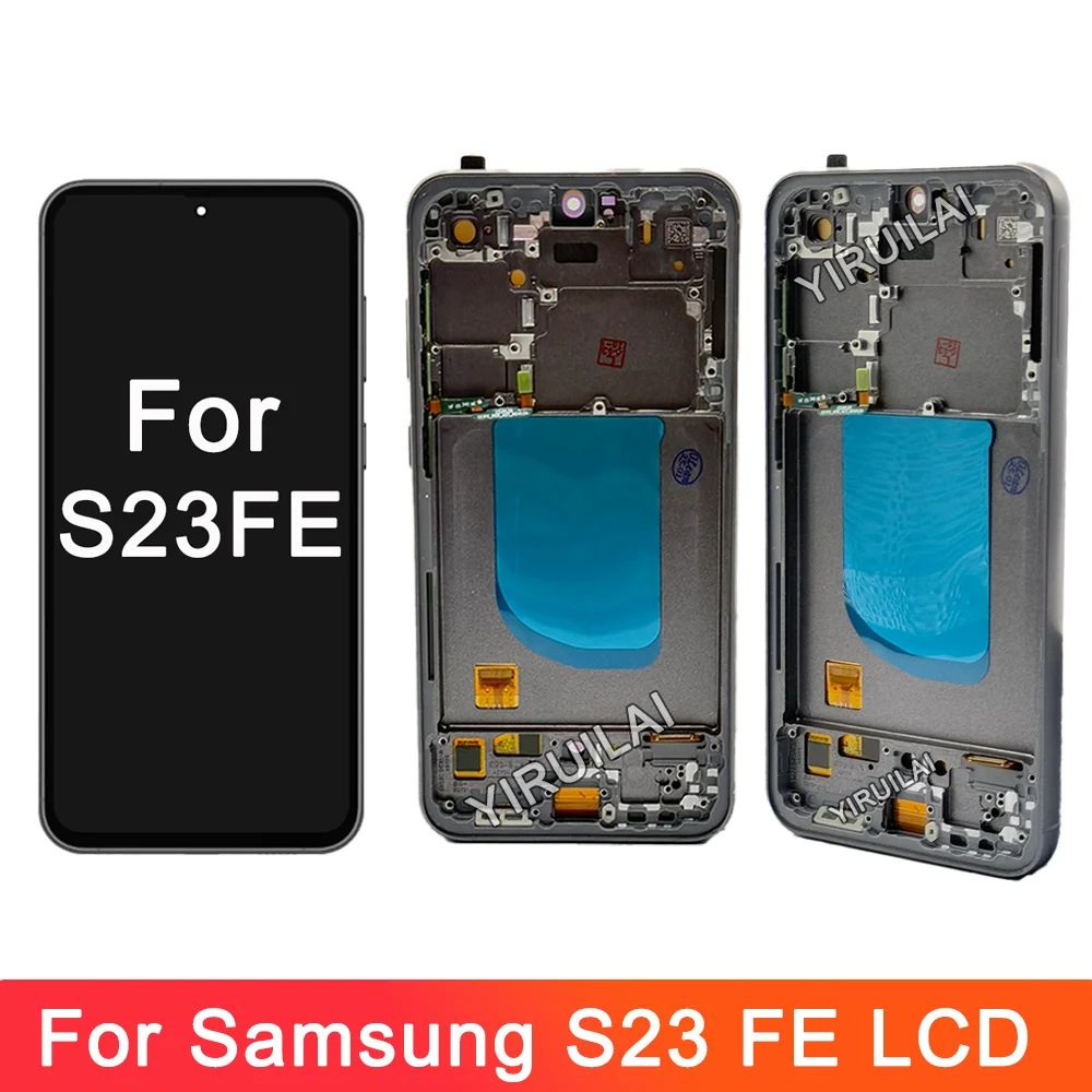 OLED pro Samsung S23 fehu LCD displej dotek obrazovka digitizér pro Samsung S23FE 5G SM-S711B SM-S711B/DS S711U LCD departement