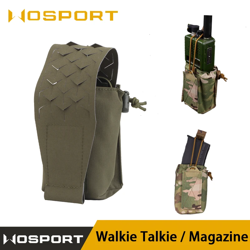 

556 Magazine Pouch, 7.62 Chest Magazine Pouch, M4 AK Radio MAG GP Bag, Airsoft Hunting MOLLE Storage Bag