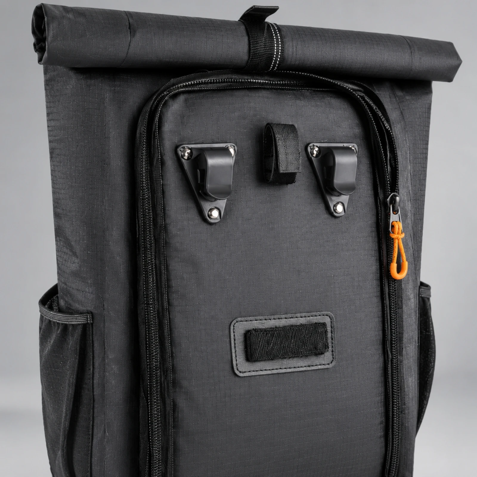 Roll-Top Bike Pannier Bag Breathable Bike Rear Rack Pannier Bag Long-Lasting Versatile for Cyclists, Commuting