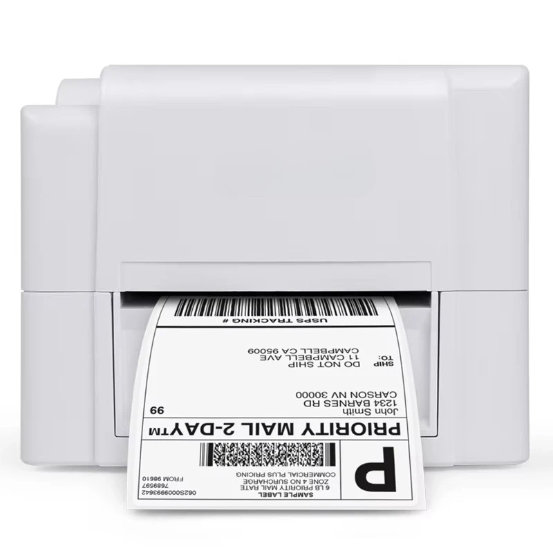 Durable Barcode Transfer Label Printer USB Serial Ethernet Port For Warehouse Inventory Management