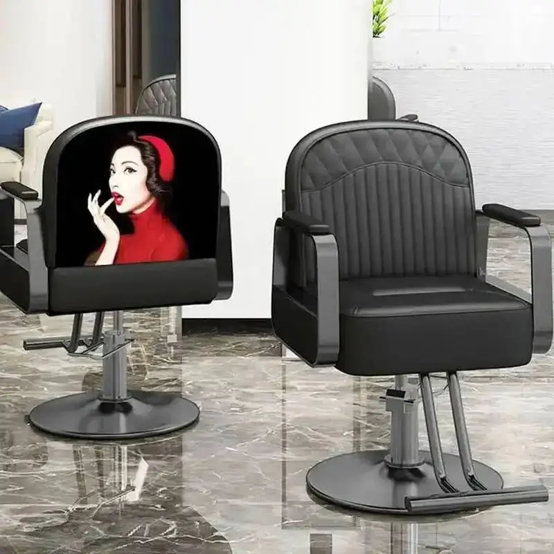 

De Salon Hair Ergonomic Design Salon Barber Barbero Beauty Chairs Chairs Barber Accessories Stylist Sillas Chair Furniture