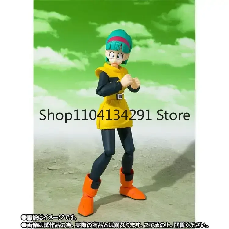 Original Bandai Soul édition limitée S.H.Figuarts Dragon Ball Z Bulma Namek voyage figurine modèle cadeau d'anniversaire jouet