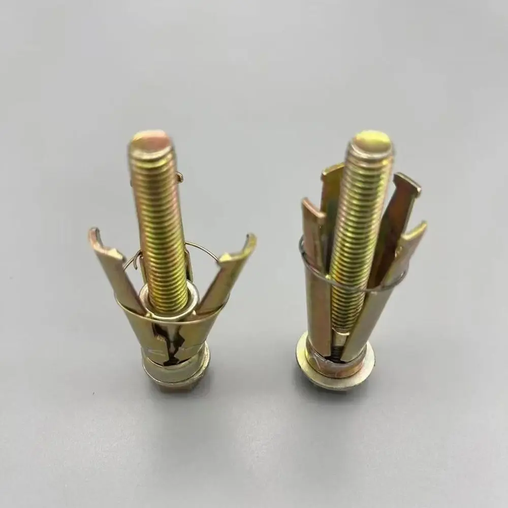 1Pcs M6-M12 Expansion Bolts Carbon Steel Fully Threaded Concrete Wedge Expansion Anchor Heavy Duty Hex Bolt