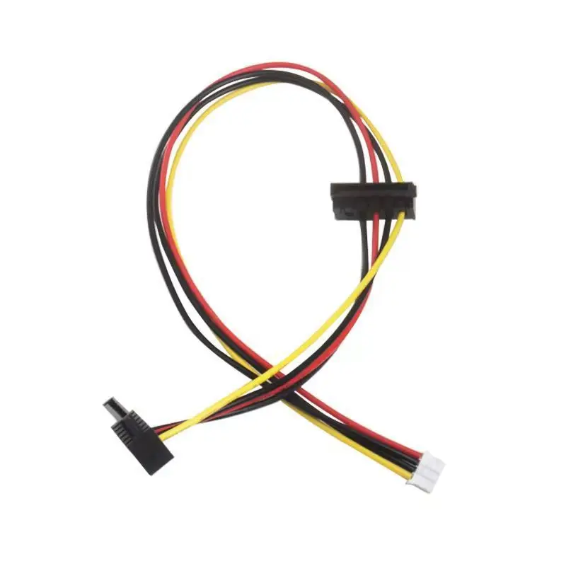 

ITX Power Cable SATA 15PIN Female to Small 4 Pin Female Convert Cord PH2.0mm XH2.54mm Gap PC Motherboard Power Wire Adapter