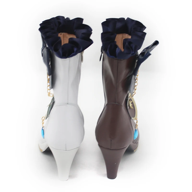 Uma-musume bonito derby zenno rob roy cosplay sapatos botas anime festa de halloween carnaval role play sapatos mulher homem personalizado