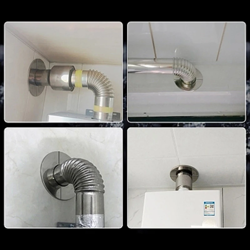 Self-Adhesive Wall Split Flange Escutcheon Cover Plate Shower Faucet Decorative Cover Chrome Finish Stainless Drop Shipping