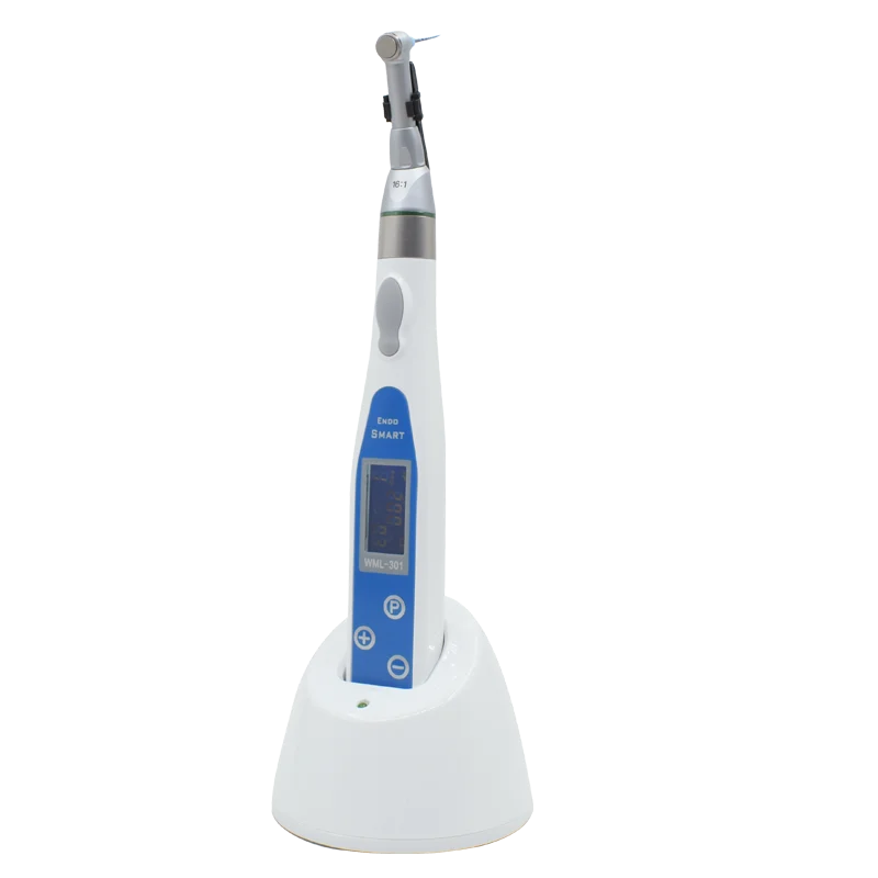 DentalsEndodontic Wireless LED Endo Motor 16:1 Contra Angle Handpiece 9 Modes