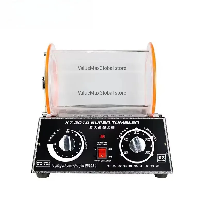 

High-Efficiency Roller Polishing Machine | Jewelry Polisher for Gold Silver Copper - Smooth Polishing for Jewellery Making