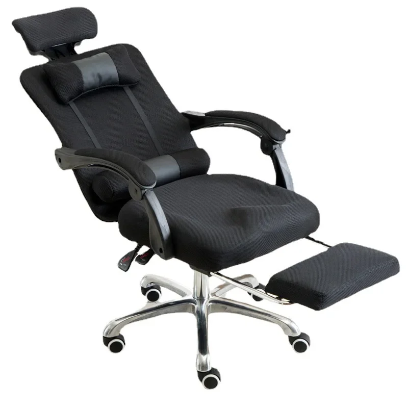 

Computer Office Chair Household E-sports Mesh Lifting and Turning Reclining Chair Ergonomic Staff Chair