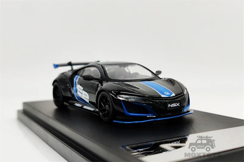 TimeMicro 1:64 Nsx # 93 # 34, гоночная литая под давлением модель автомобиля