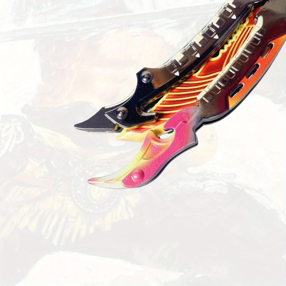 8.6 pollici Call of Duty Metallo Katana Spada Ninja Coltello Katana Giapponese Sabre Originale Samurai Sabre Accessori Cosplay Prop Giocattolo