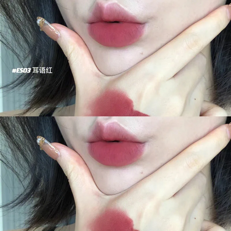 

Концентрированный матовый блеск для губ Velvet Nude, стойкий, не оставляет следов, для ежедневного использования студентами, натуральный, незаменимый.