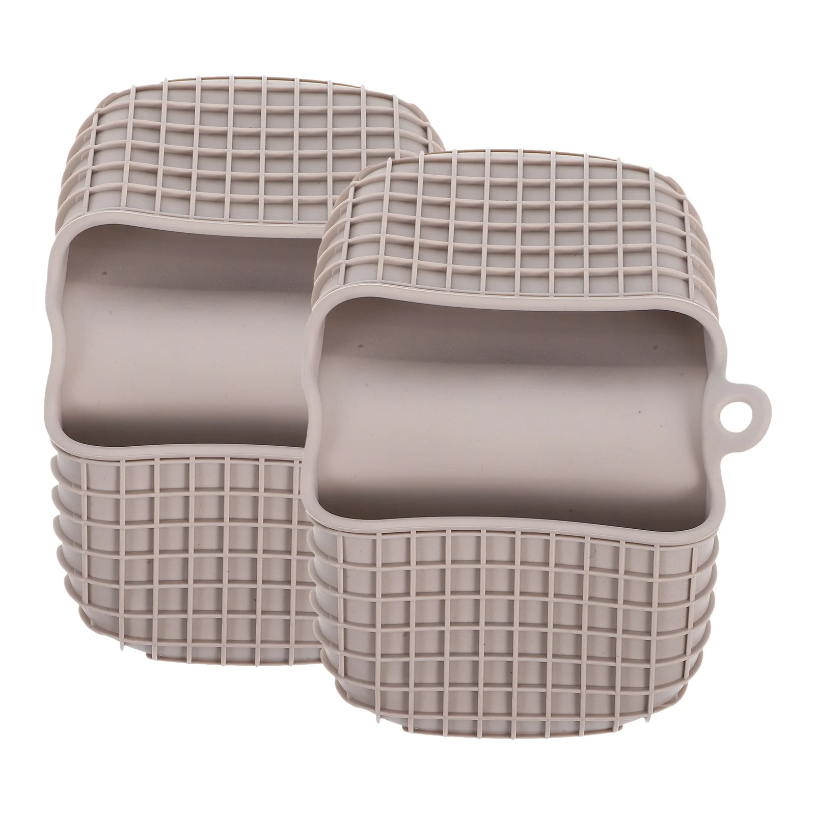 

2PCS Kitchen Oven Gloves Heat Resistant Silicone Baking Mitts for Safe Cooking Grilling Home Use Microwave Safe