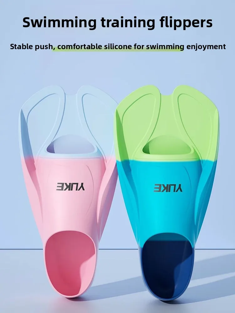 palmes-de-natation-professionnelles-courtes-unisexe-pour-jeunes-style-palmes-de-canard-pour-entrainement-style-grenouille-plongee-sports-nautiques-equipement