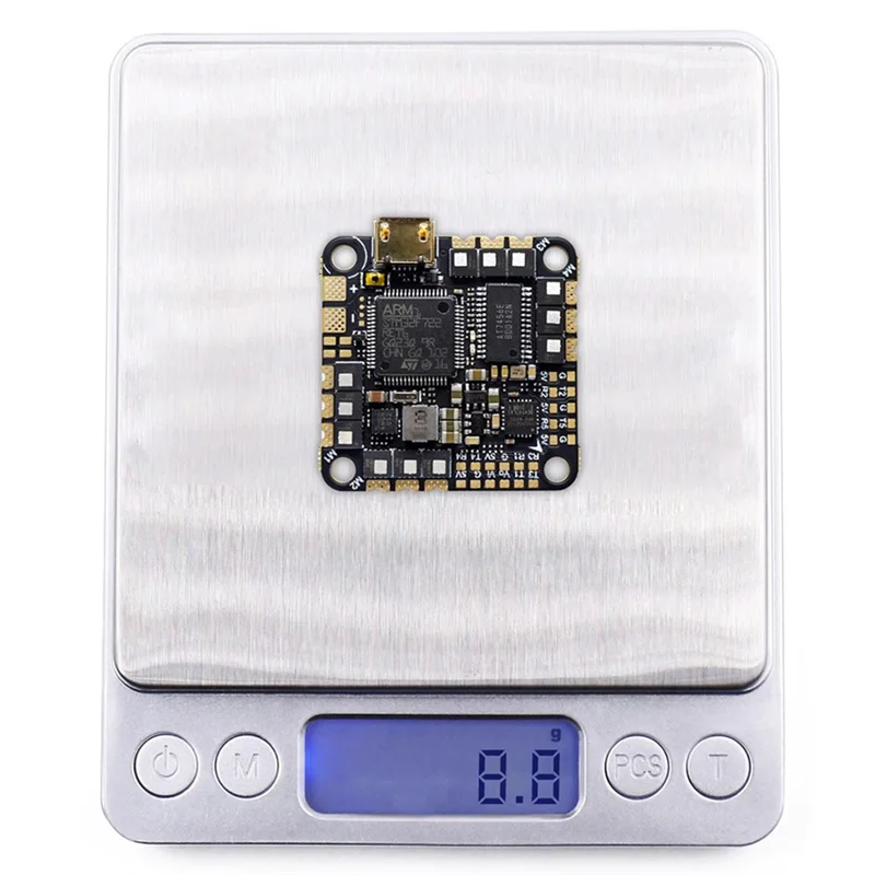 ABGB-F7-45A F722-45A AIO V2 F722 وحدة تحكم في الطيران مع BLHELIS 45A 4In1 ESC 2-6S للطائرات بدون طيار