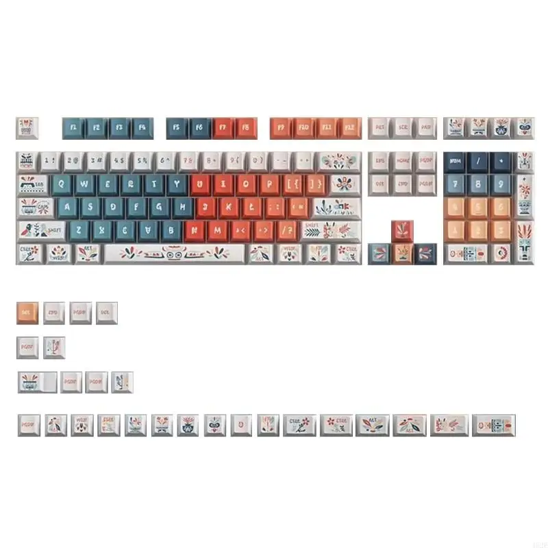 

462E Original Height Customs Keycaps PBT Material For 61 64 75 98 Keyboards Layouts