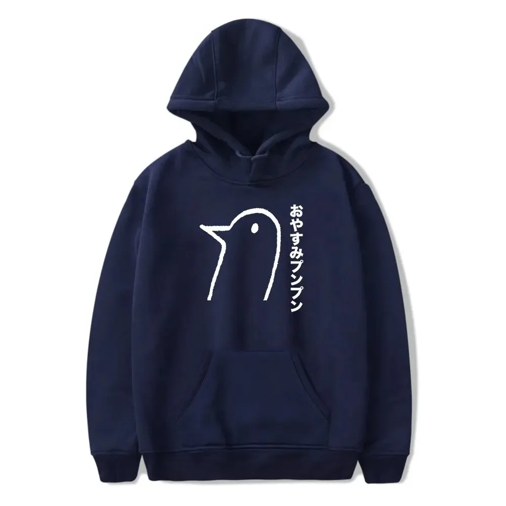 Oyasumi-Men's Punpun Hoodie, Pullover Masculino, manga comprida, 2024