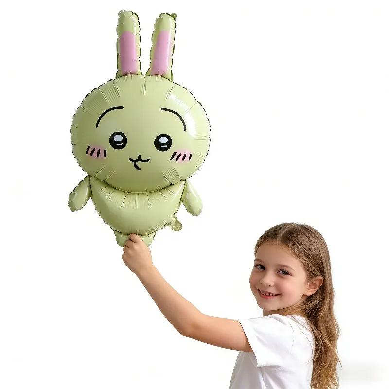 

5 шт., хит продаж, мультяшная серия Chiikawa, кукольный шар, милый креативный воздушный шар для мальчиков и девочек, принадлежности для дня рождения