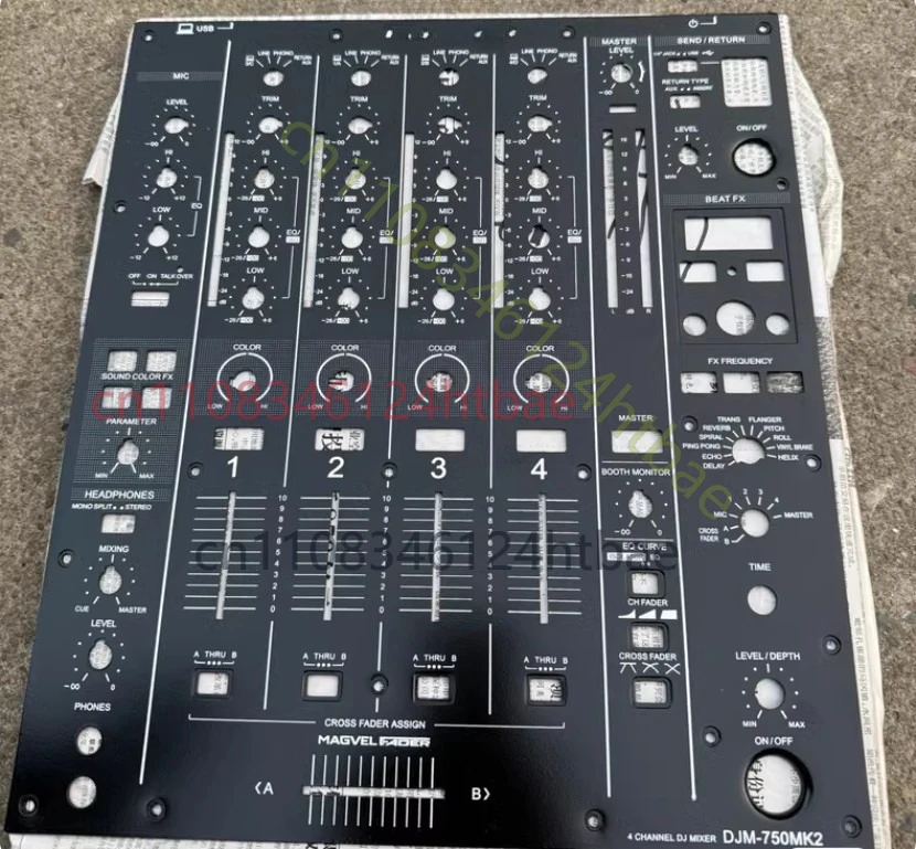 Panel de Control Principal OEM para Consola Mezcladora Pioneer DJM-750MK2