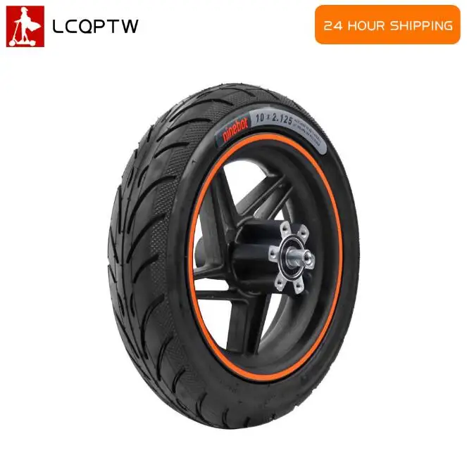 

Original Rear Wheel with Wheel Hub Assembly Inner Tube Out Tire for Segway Ninebot KickScooter F20 F30 F40 Electric Scooter