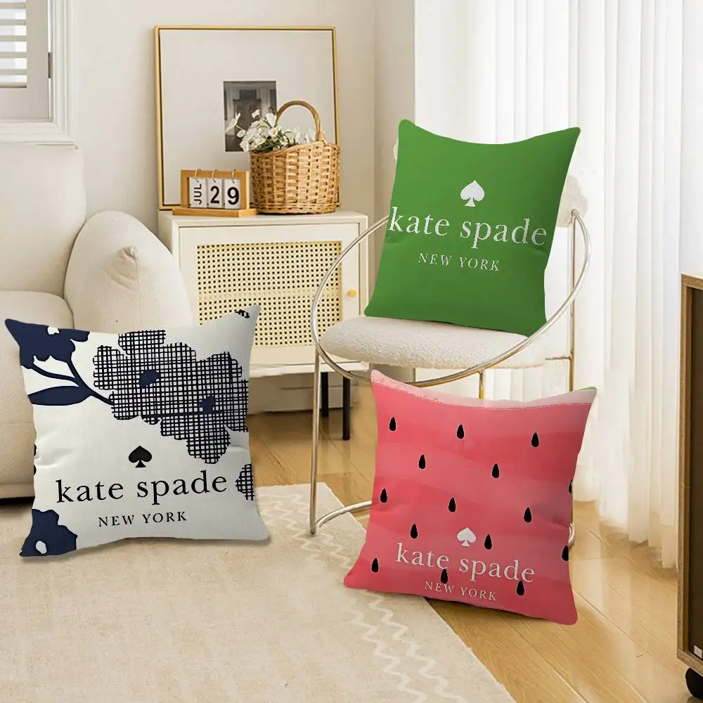 K-Kate Classic S-Spade Flower Pillow Gifts Home Office Furnishings Bedroom Sofa Car Cushion Cover case 45x45cm