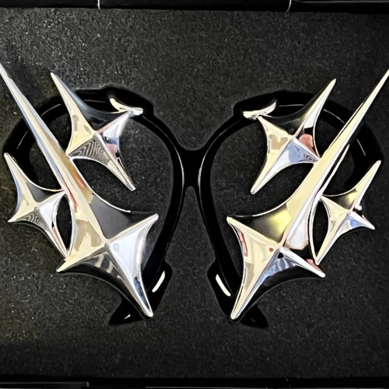 

Чехол для наушников Actlove по индивидуальному заказу для нишевых аниме-трендов, крутая мигающая звезда, защитный чехол для зеркала с метеорированным покрытием, Y2K Wildernes