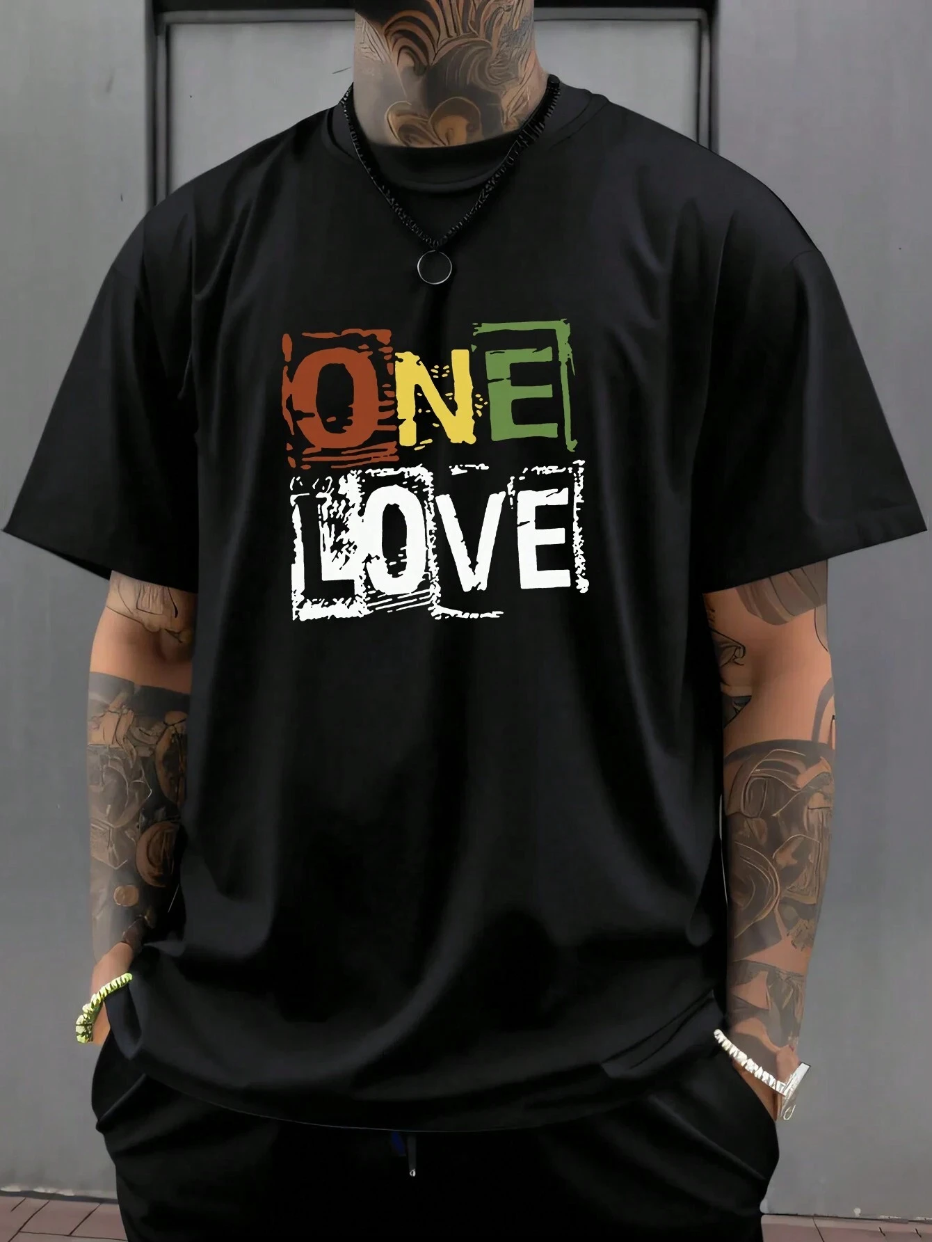 

Men's Round Neck Short Sleeve Casual T-Shirt, Solid Color Minimalist Style, For Spring & Summer Everyday Wear