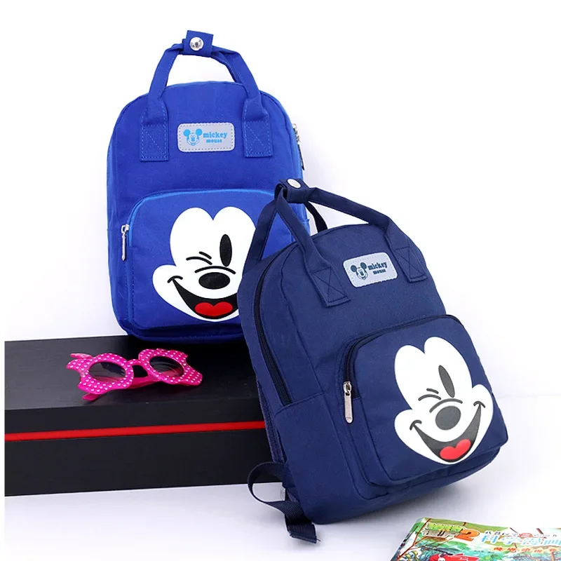 Disney Mickey mouse Children\'s school bag kindergarten boy girl cartoon  handbag tote book bag minnie shoulder bag baby backpack