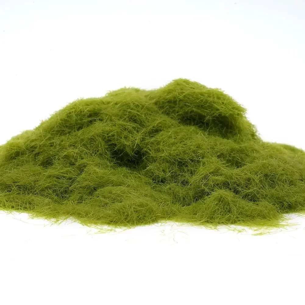 Nylon Artificial Grass Model Railway Lawn Grass Powder Green Scenery 30g 5mm Nylon Grass Powder Modeling Hobby Craft Accessory