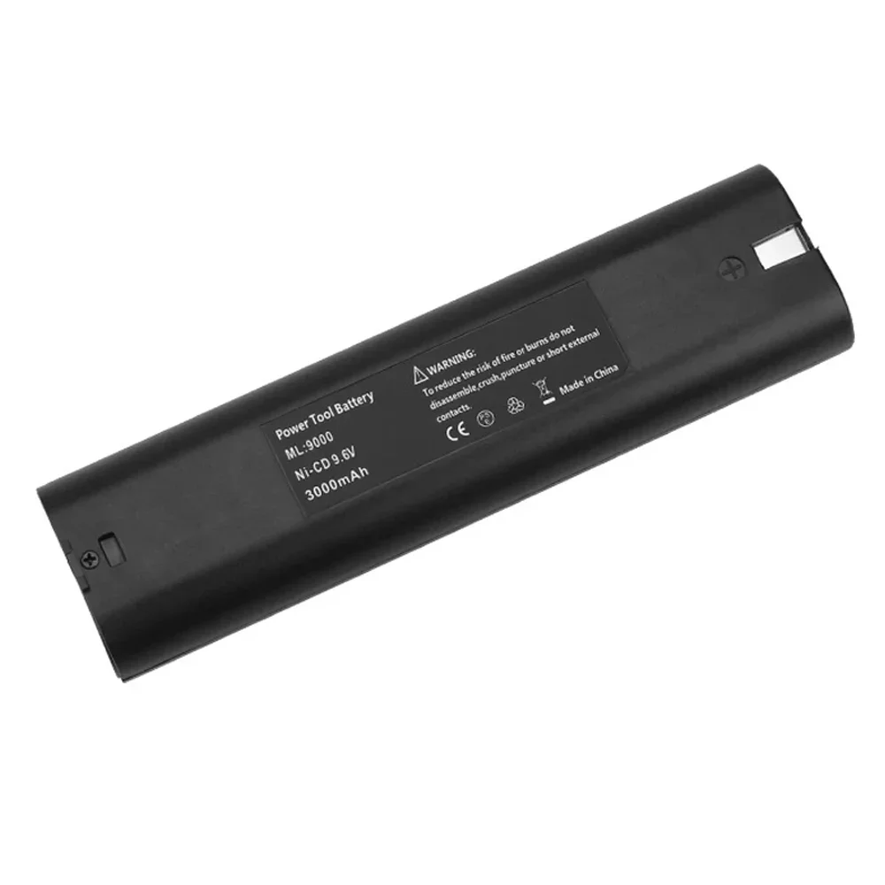 9.6V 4000mAh Ni-MH Rechargeable Replacement Battery for Makita Mak 6095D 9000 9001 9002 9033 9034 632007-4 9600 193890-9 5090D