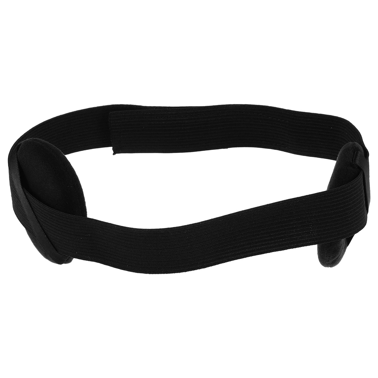 

Round Ear Protection Straps Clear Chunni Clips with Safety Pins Man Headband