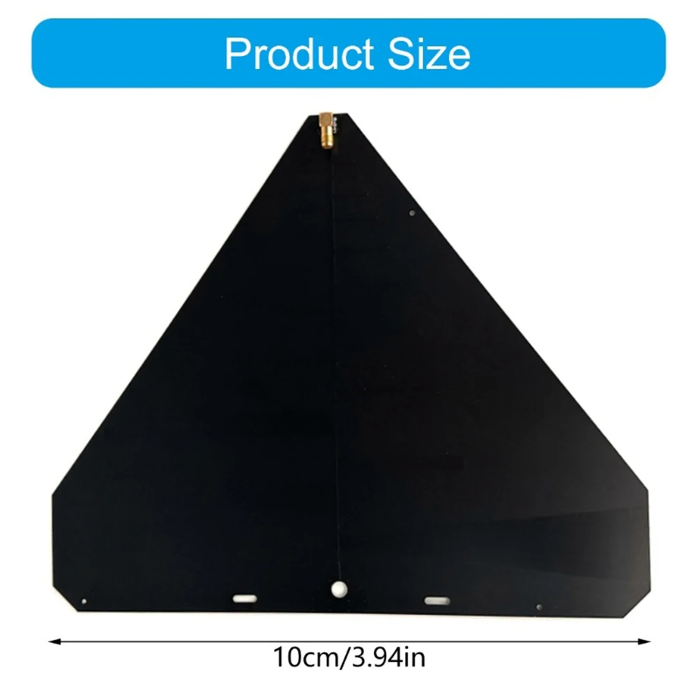Communication Equipment Antenna Dipole Array Accessory For Spectrum Analyzer Receiver Antenna Black 400MHz-8GHz Frequency Range