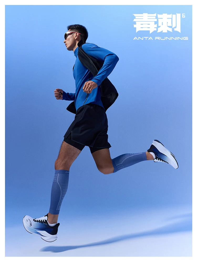 ANTA professional running shoes with cushioning and rebound, AntiSlip and wear-resistant, spring breathable sports shoes for men