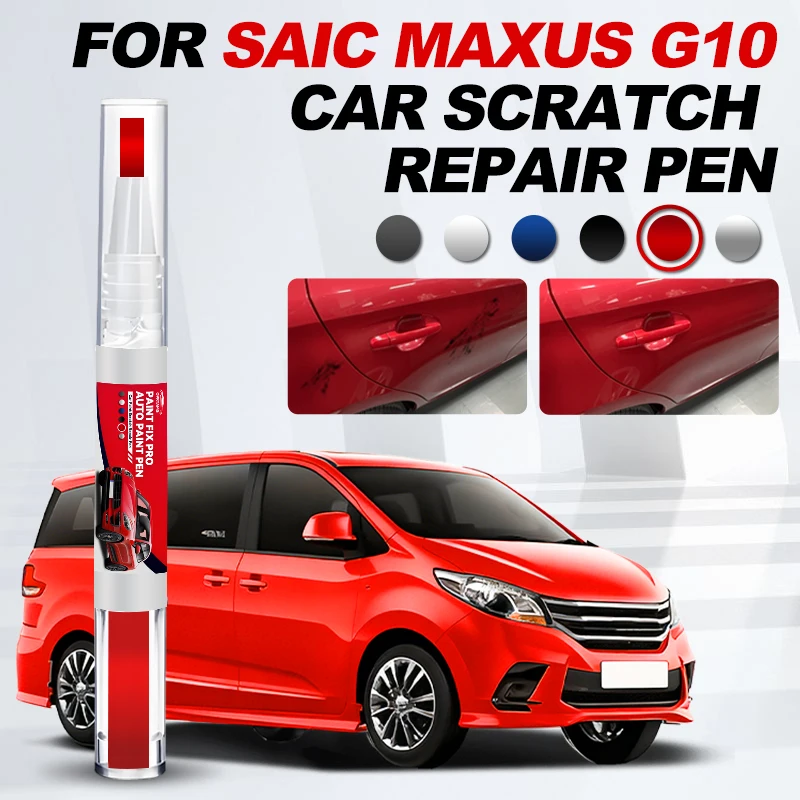 

Автомобильные аксессуары: Карандаш для ремонта краски, средство для удаления царапин, DIY-набор для авто, для SAIC Maxus G10 2011-2019, черный, белый