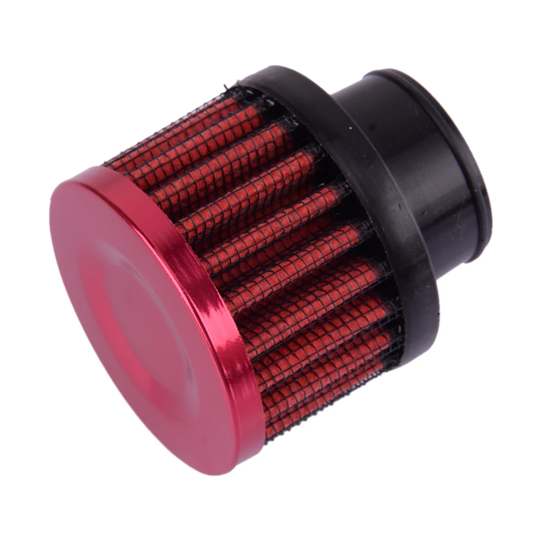 Universal 25mm Diameter Air Intake Filter Cleaner with Clamp for Motorcycle Car Tractor Truck