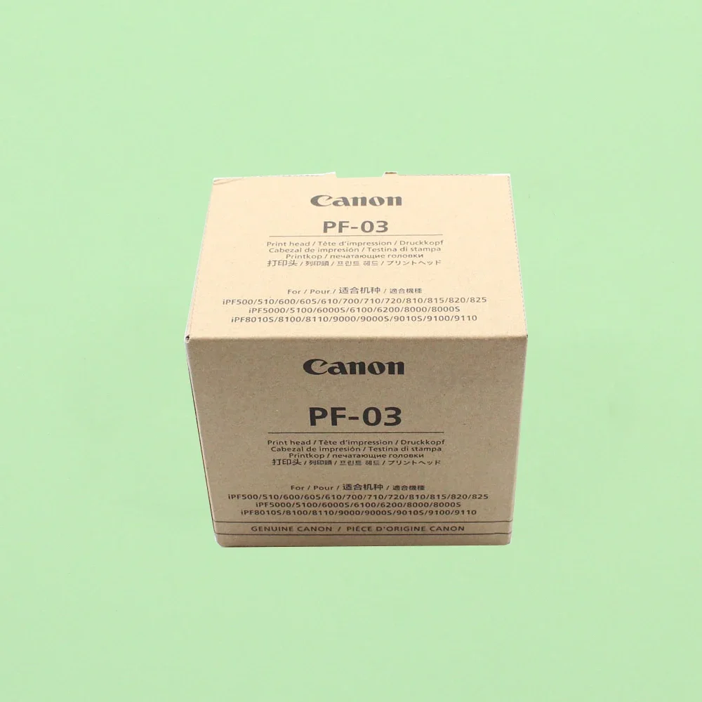 100% Original New PF-03 PF 03 Print Head PF03 For Canon IPF500 IPF510 IPF600 IPF605 IPF610 IPF700 IPF710 IPF720 IPF810 IPF815 1