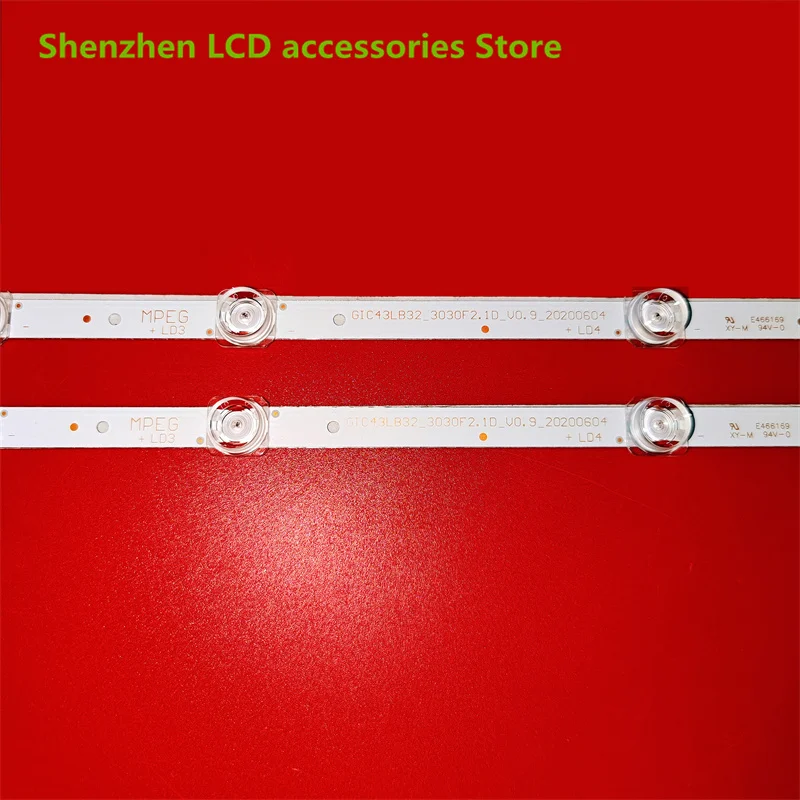 LED  backlight for 43U5900C 4C-LB4311-ZM06J GIC43LB32-3030F2.1D light bar 100% new
