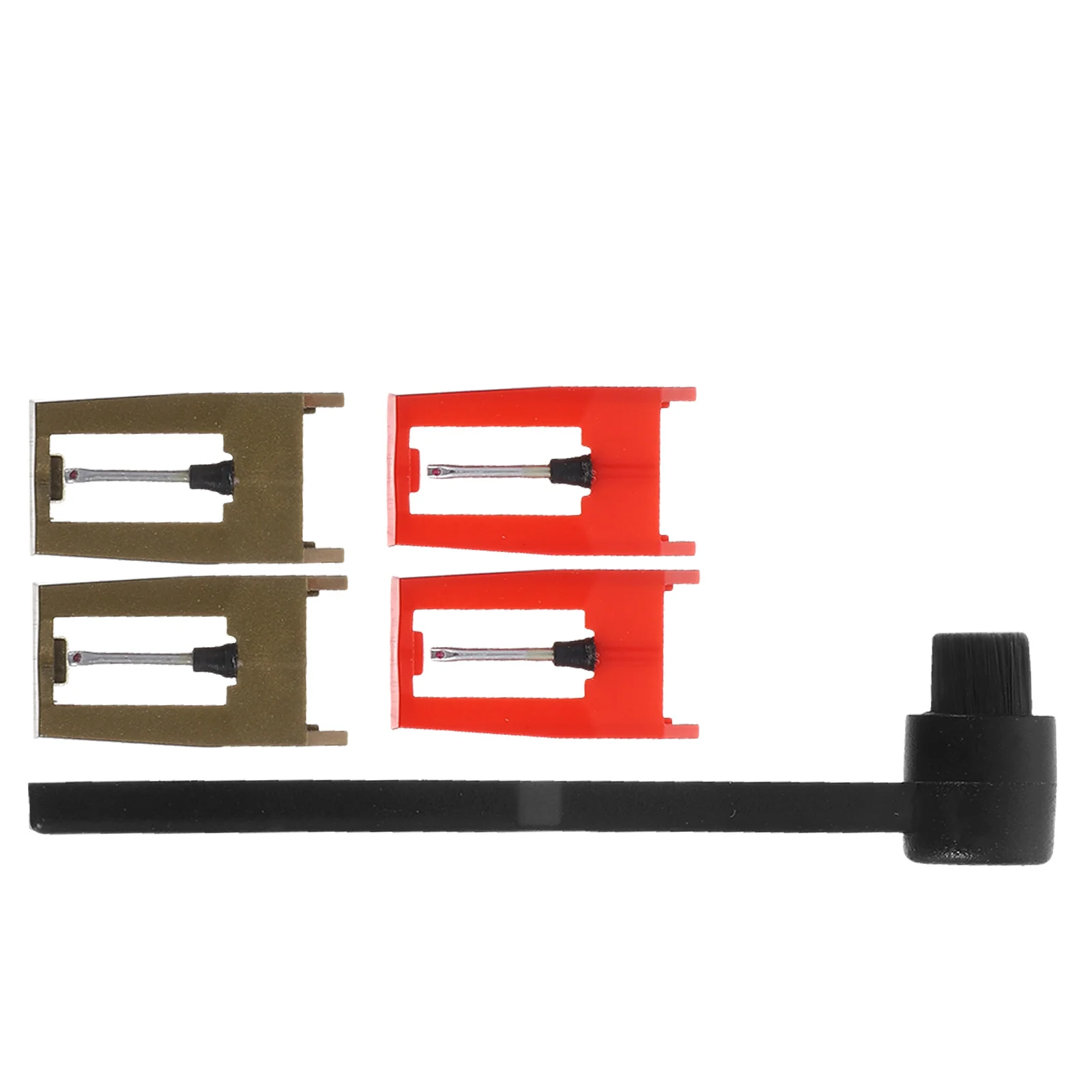 

1 Set Replacement Turntable With Cleaning Brush For Vinyl Record Player Needle Cartridge Dj Equipment Accessories Phonograph