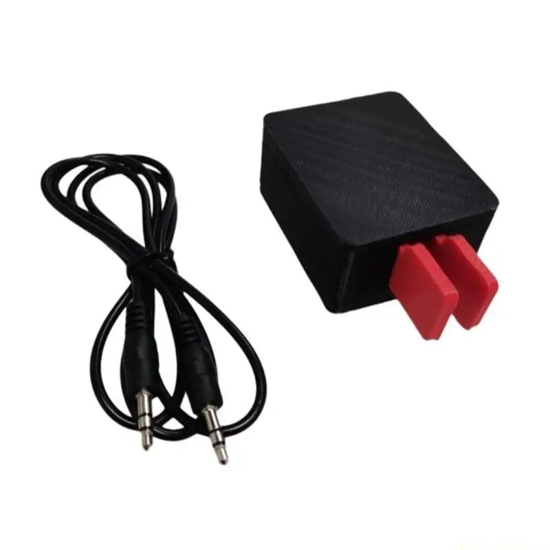 M5TD Assembled CW Short Automatic Auto Double Paddles For Radio with 3.5mm Cable Accessories