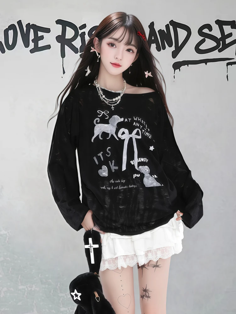 

Американский тонкий легкий летний женский топ-накидка с вырезами для защиты от солнца...