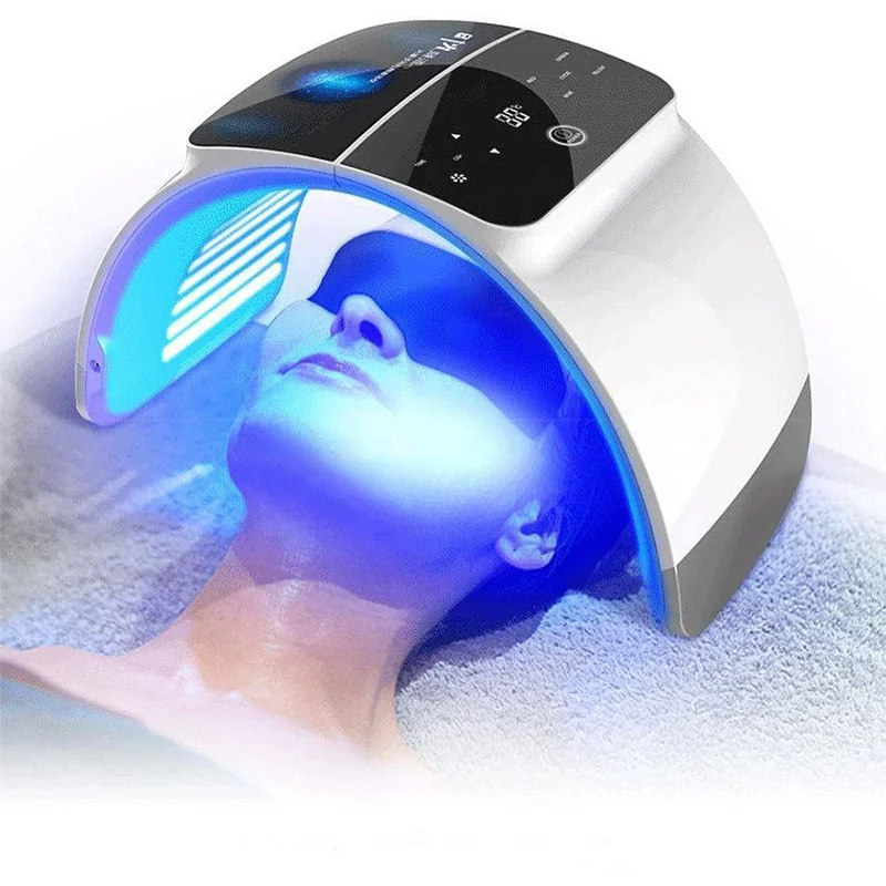 7 Color Light Emitting Diode Pdt Light Skin Care Beauty Instrument Light Emitting Diode Facial Spa