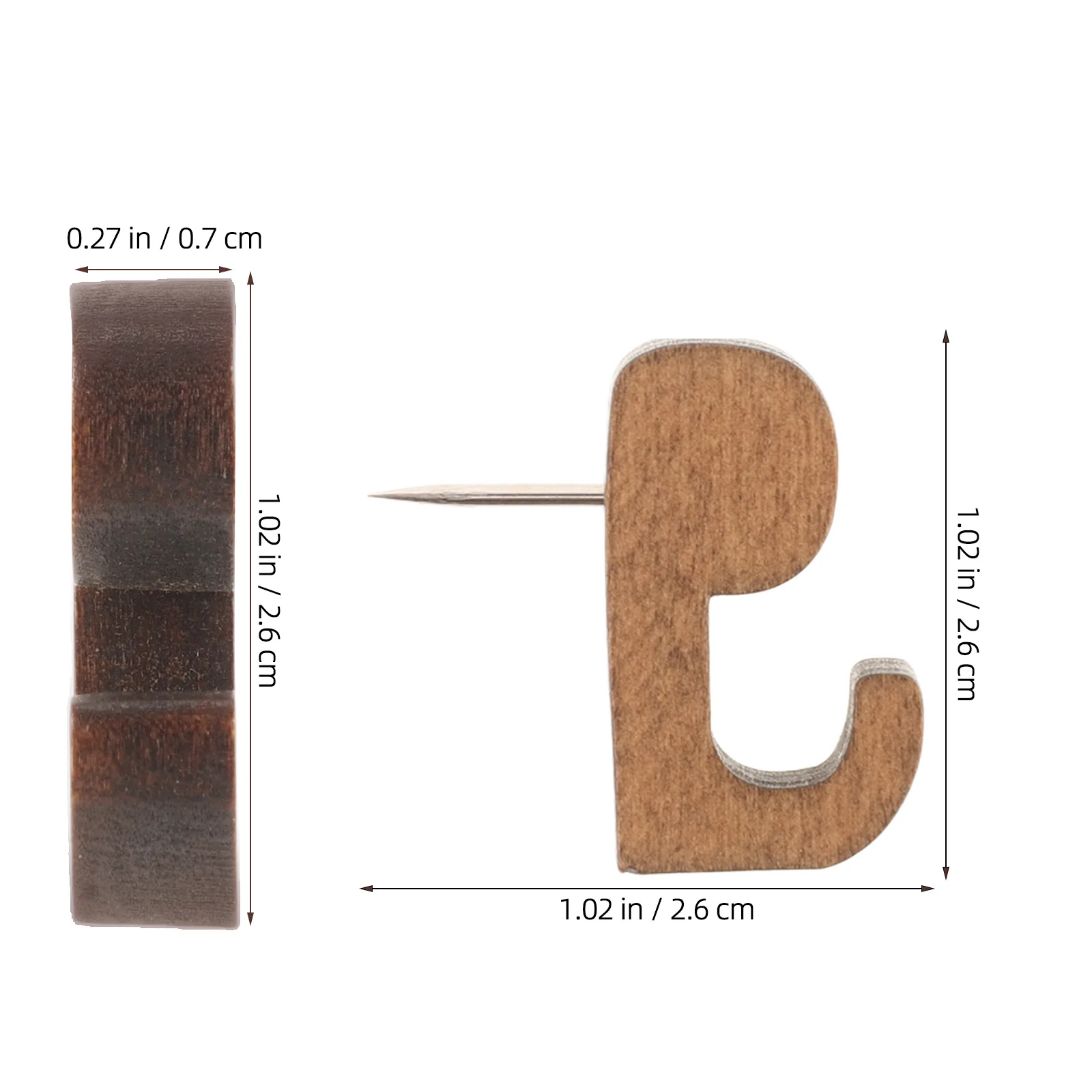 40 pièces punaises décoratives crochets punaises tableau d'affichage Photo fixation bureau à domicile multi-marqueurs conception Simple