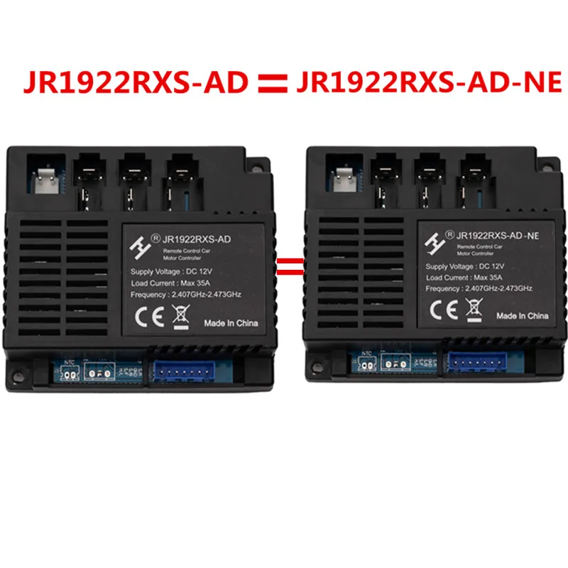 JR1922RXS-AD NE 12V 2.4G Bluetooth Remote Control and Receiver (Optional) for Kids Powered Ride on Car Replacement Parts