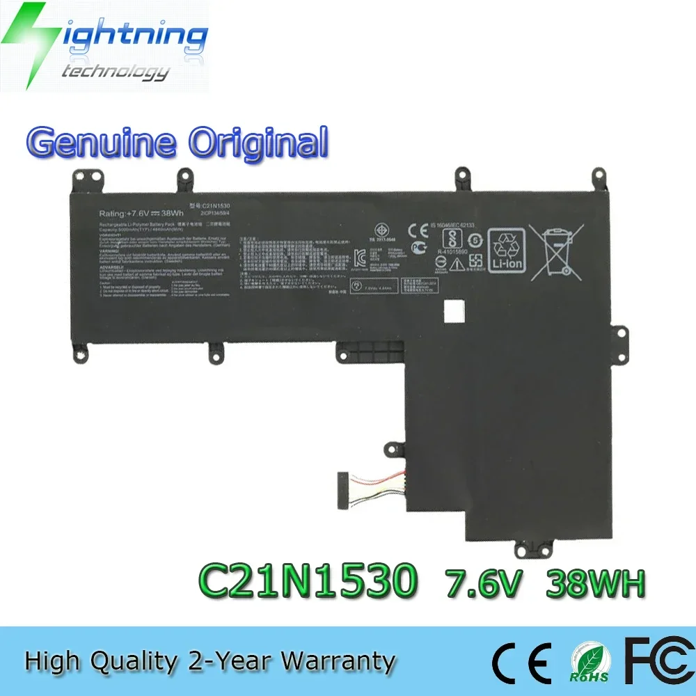 

New Original C21N1530 7.6V 38Wh Laptop Battery for Asus C202 C202SA C202SA-2A 0B200-01990000